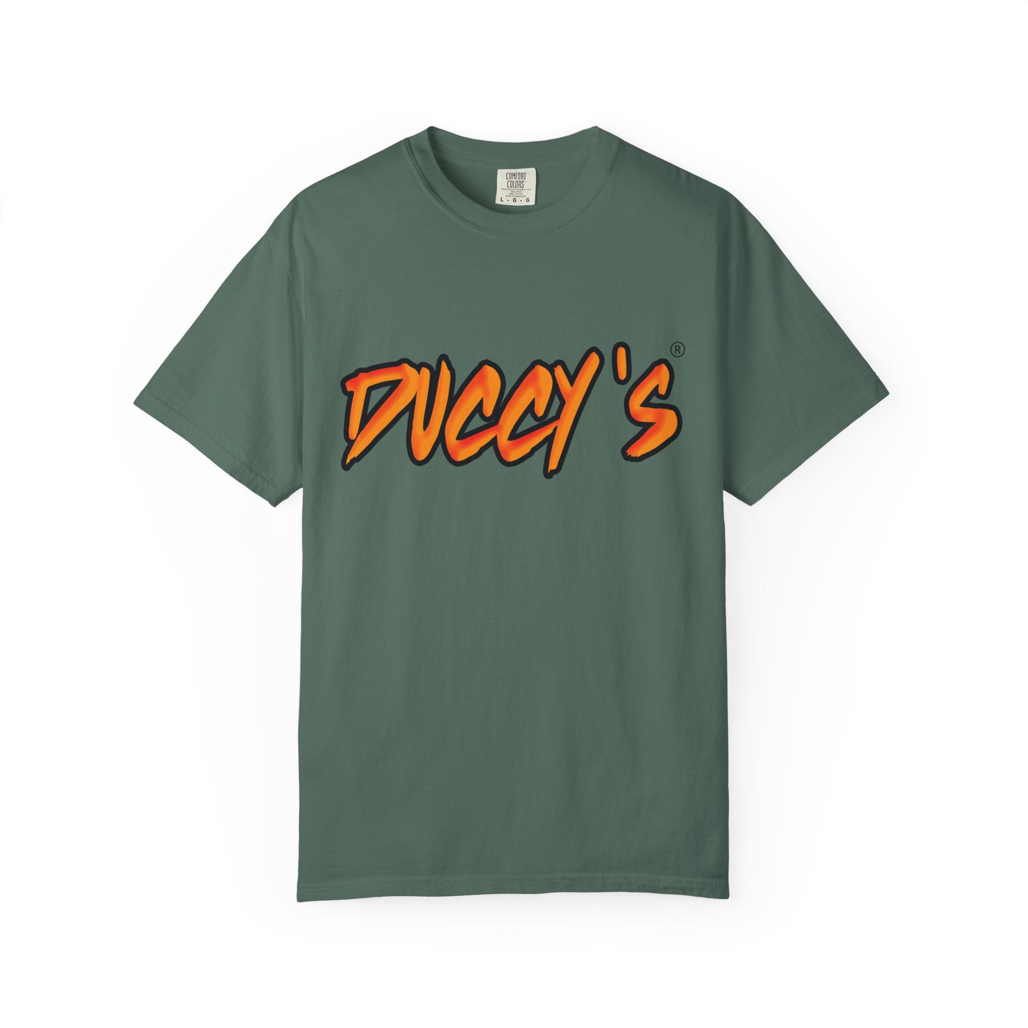 Duccy's Premium Garment-Dyed T-Shirt | Heavyweight Cotton Streetwear Tee